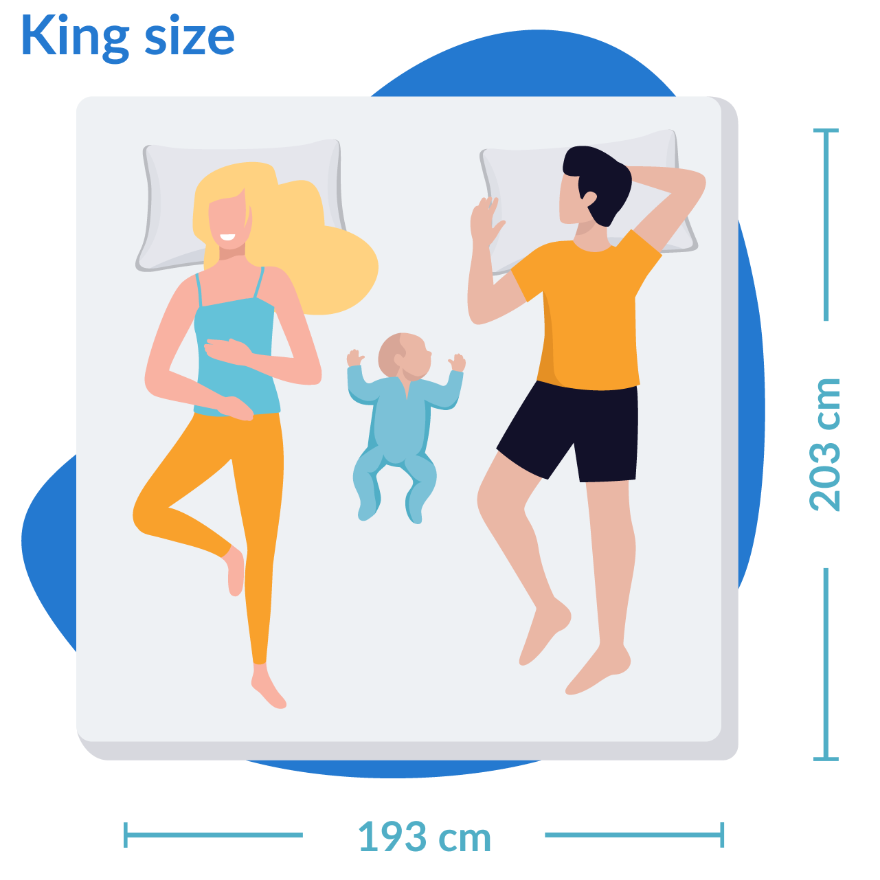 tamanho colchao king size