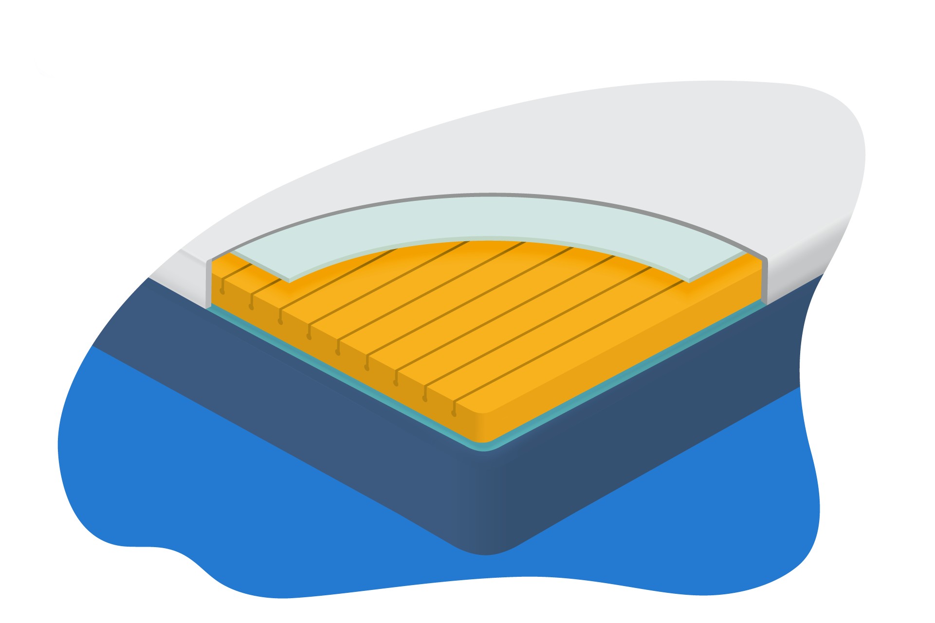 colchón de espuma de poliuretano