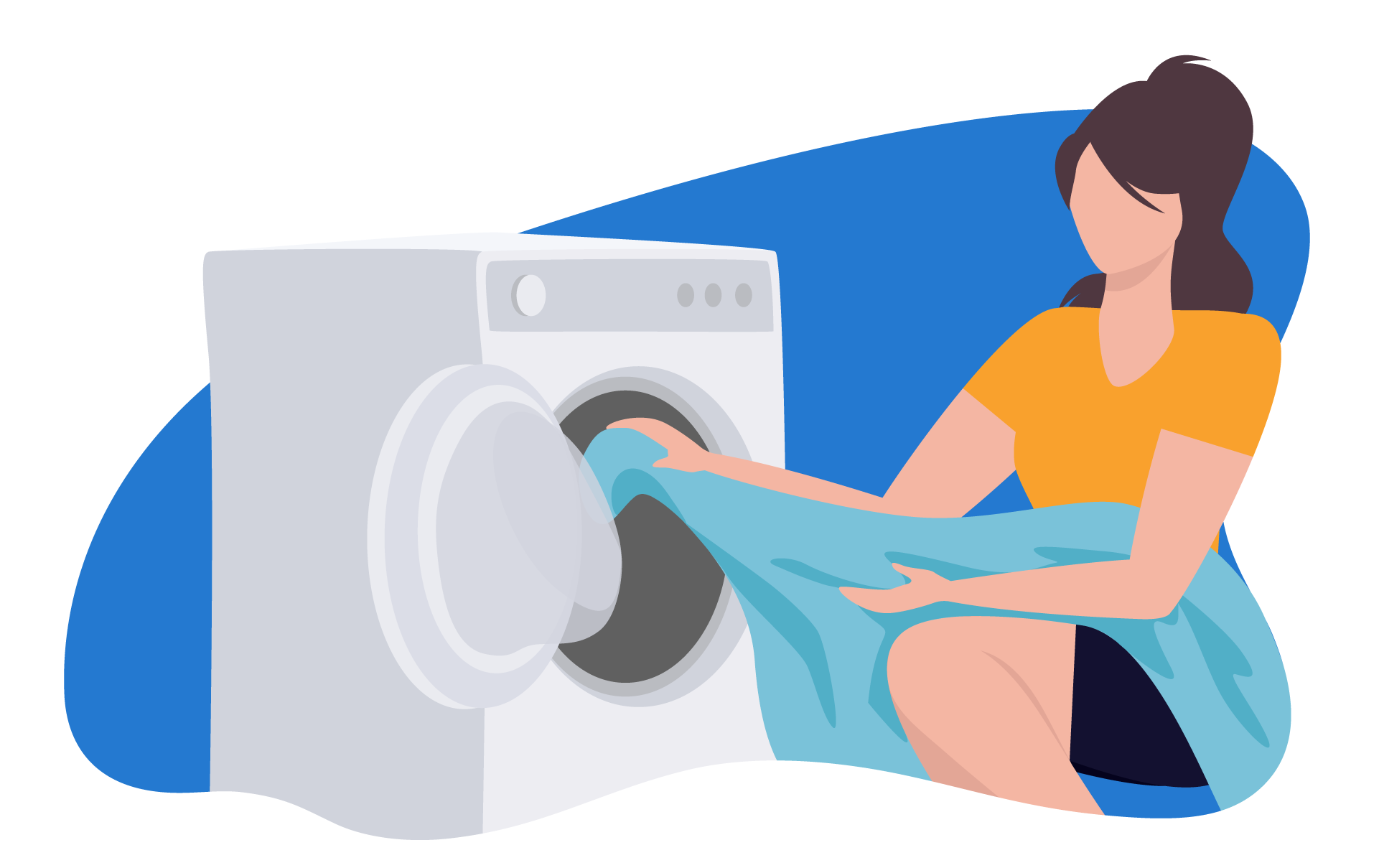 Lavado camas para perros.