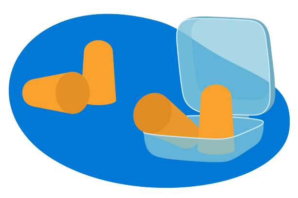 Tapones para dormir.