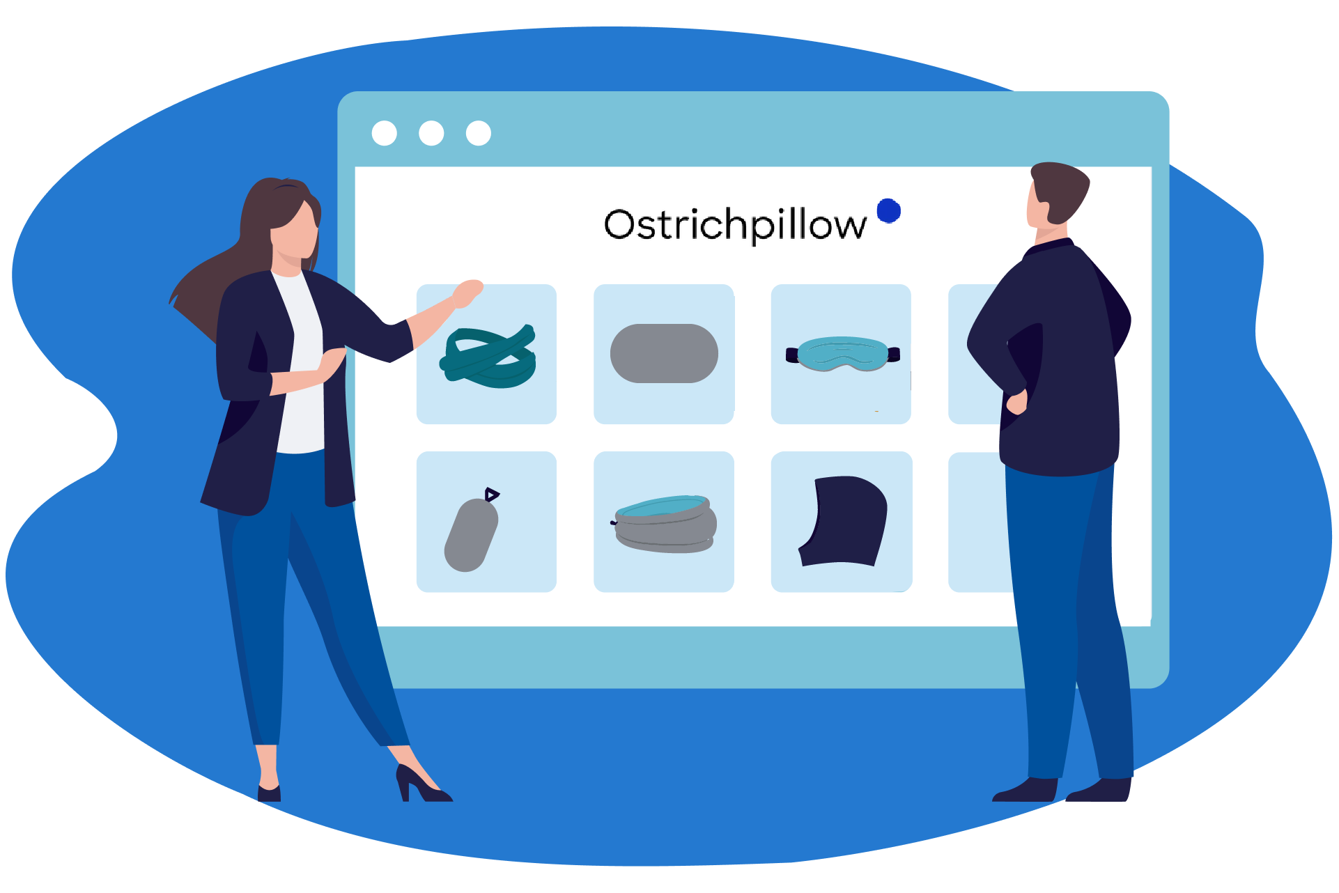 comprar ostrichpillow online