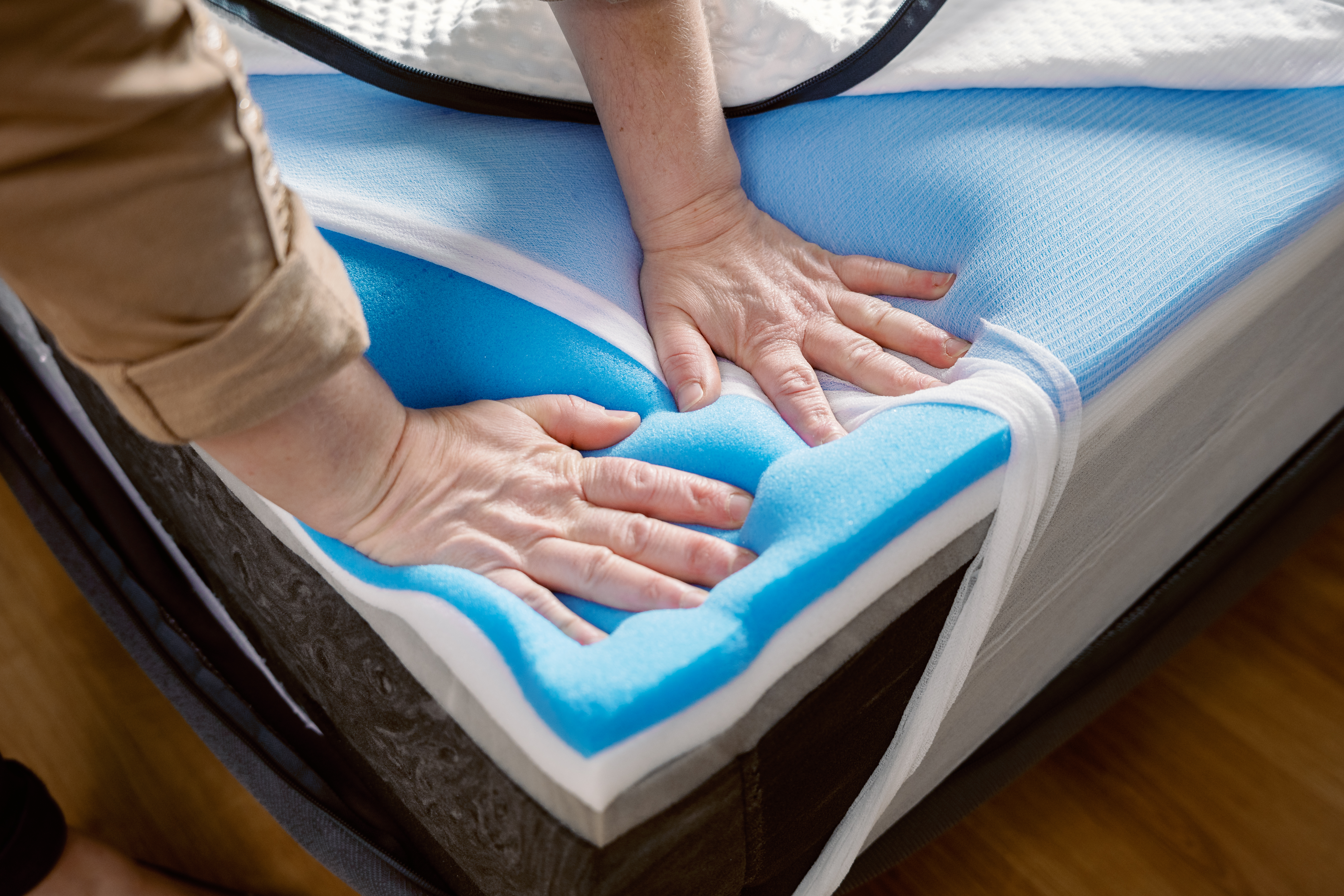 prueba efecto memoria colchon emma hybrid premium plus