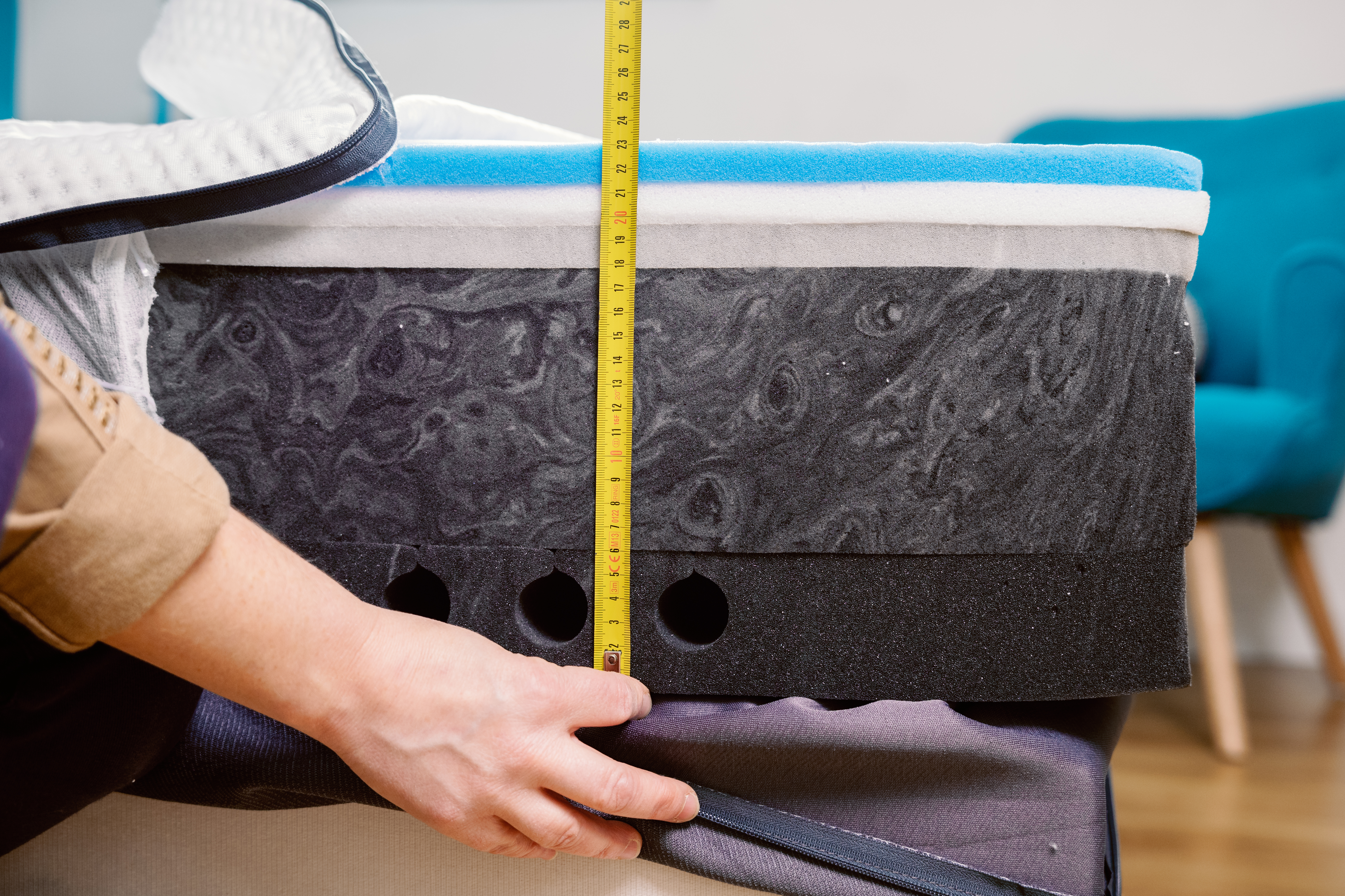 colchon emma hybrid premium plus altura capas