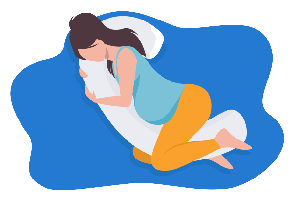 almohada de embarazo