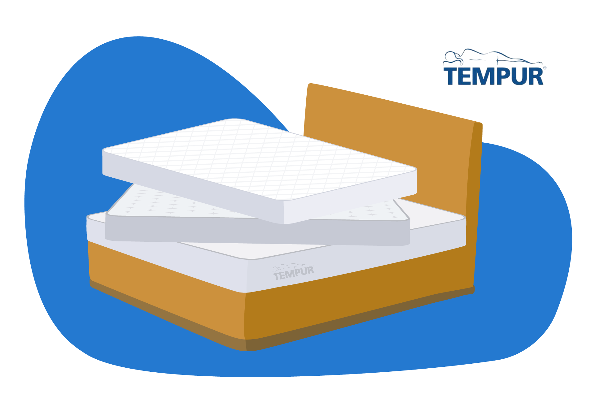 Modelos colchones Tempur.