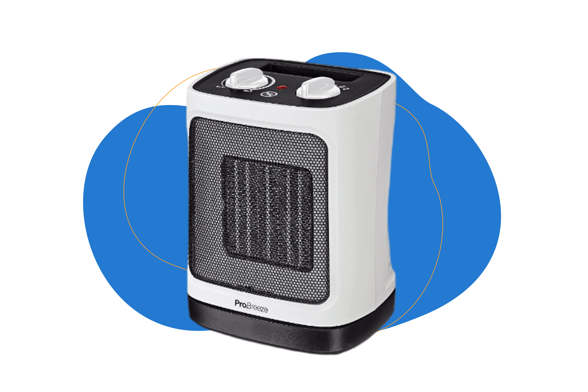 Calefactor cerámico pequeño de enchufe 🔌 Mini Calefactor bajo consumo