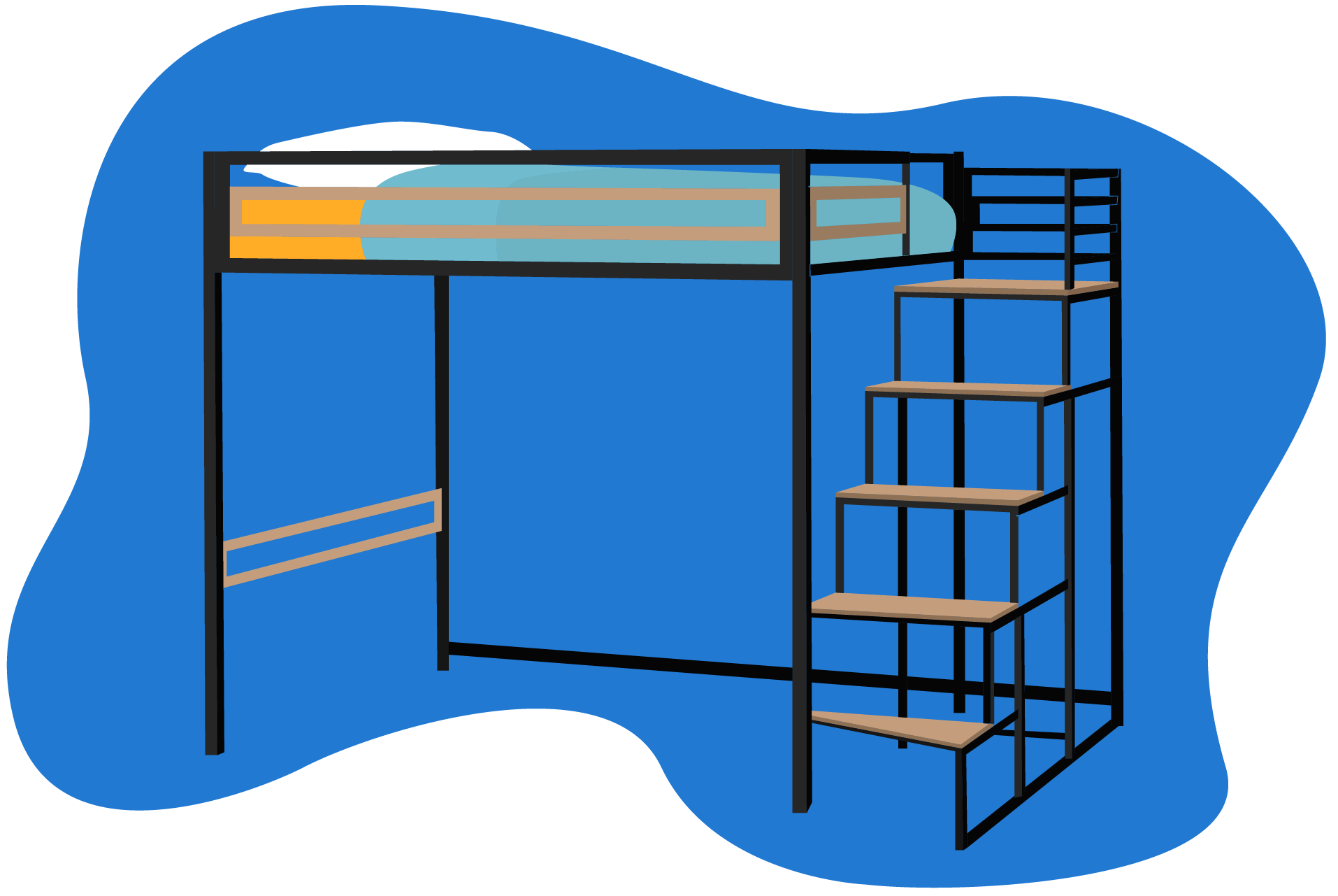 lit mezzanine adulte