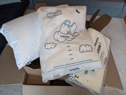 coeur en mousse wopilo plus