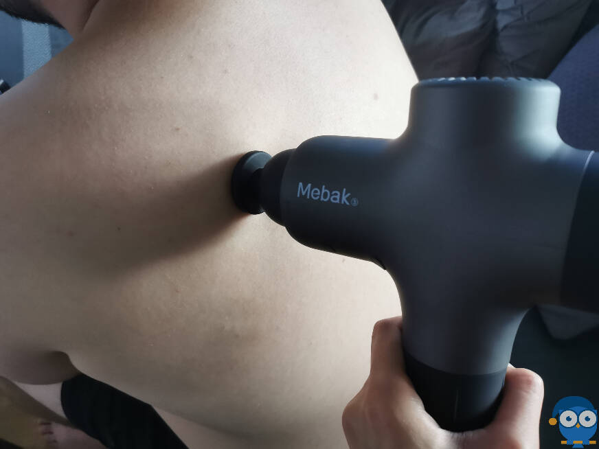 pistolet massage mebak 3 test dos