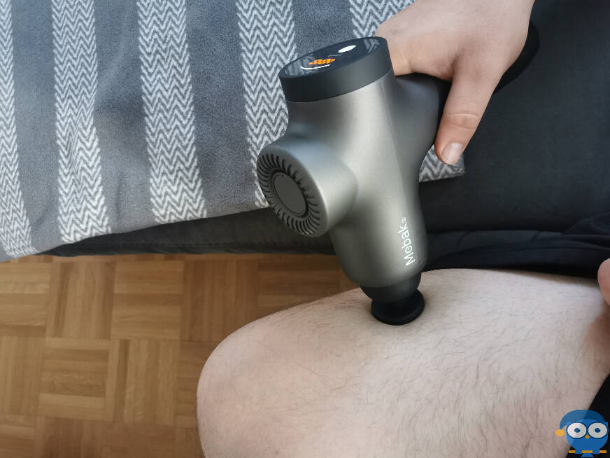 pistolet massage mebak 3 test