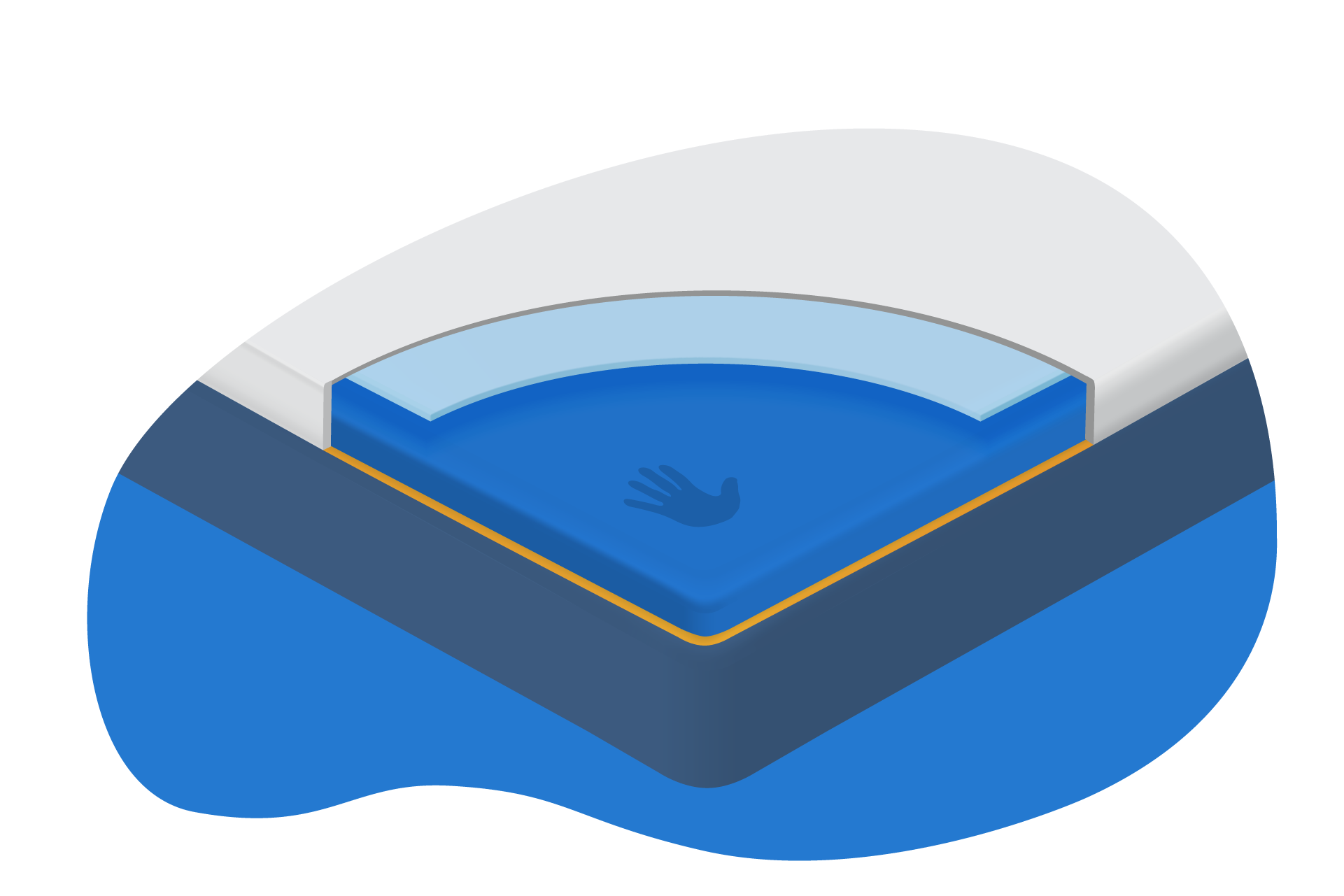 Colchon de espuma memory foam