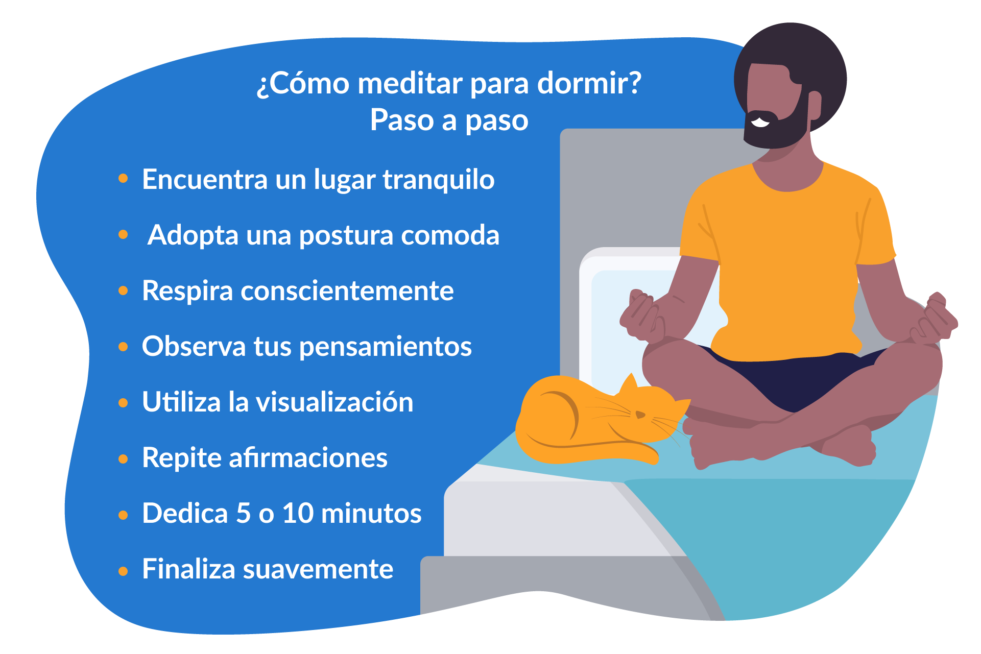 ¿Como meditar para dormir?