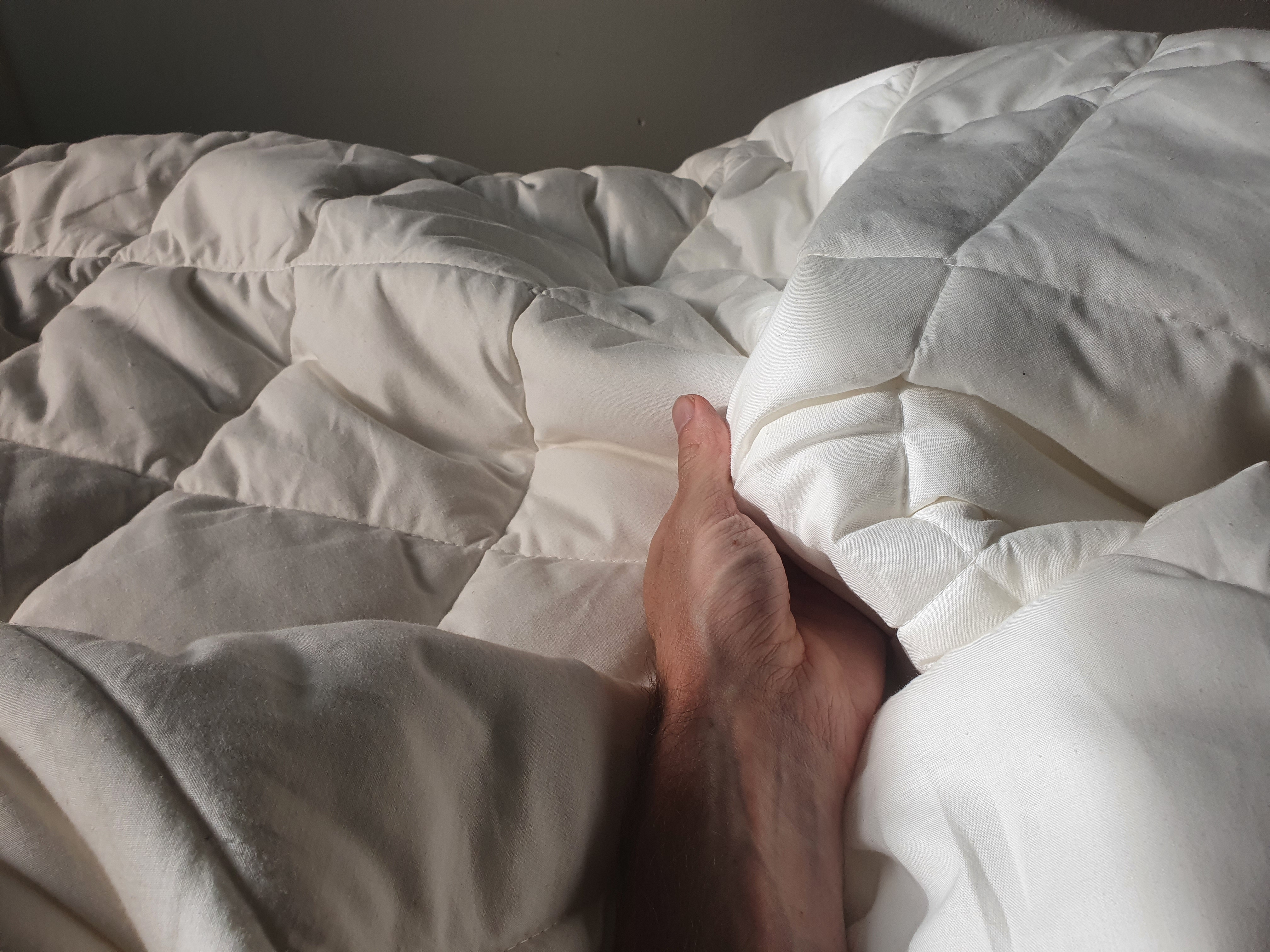 kipli dekbed in hand