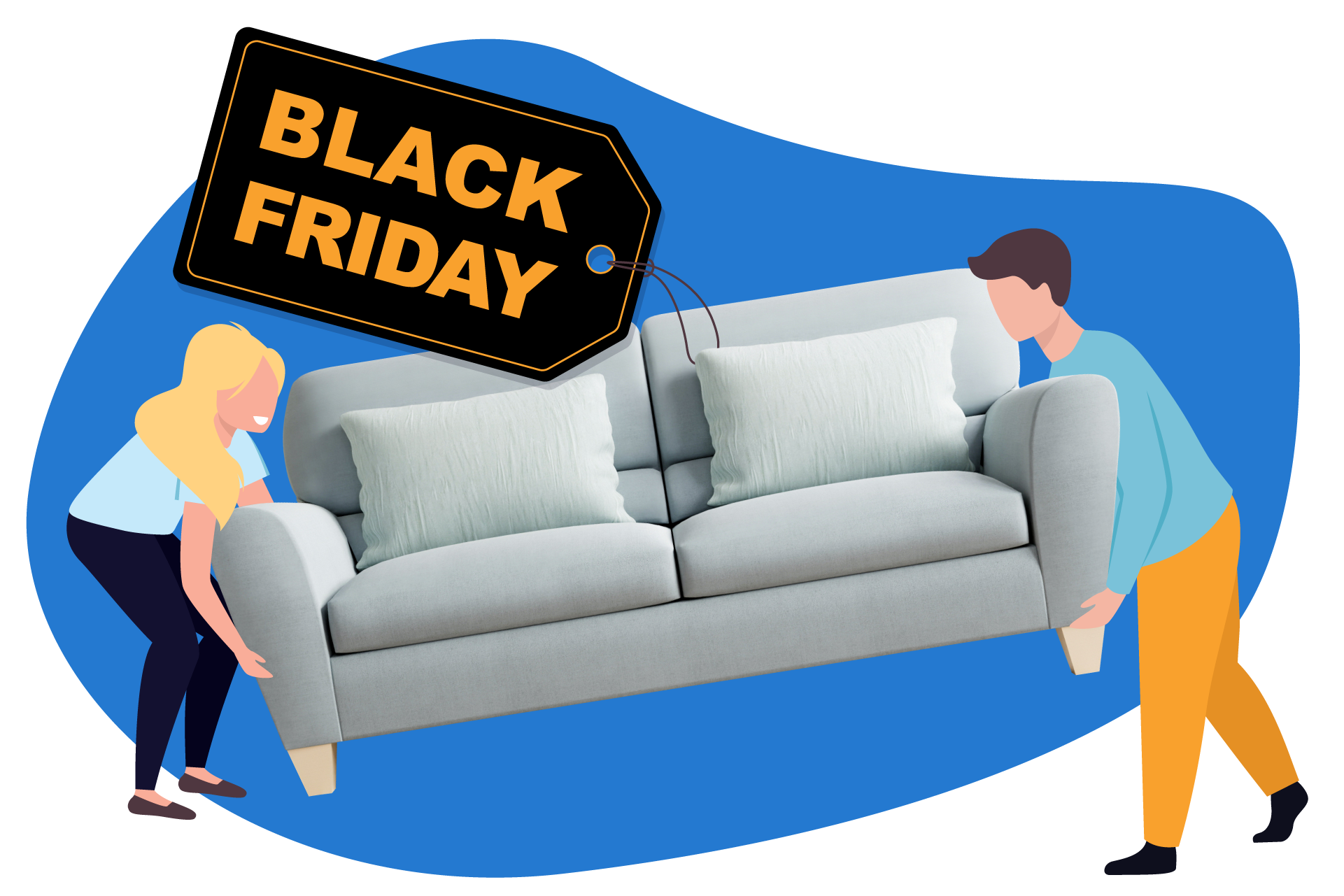 black friday deals on leather sofa