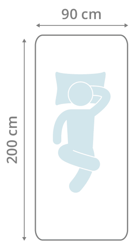 Matratze 90x200 cm