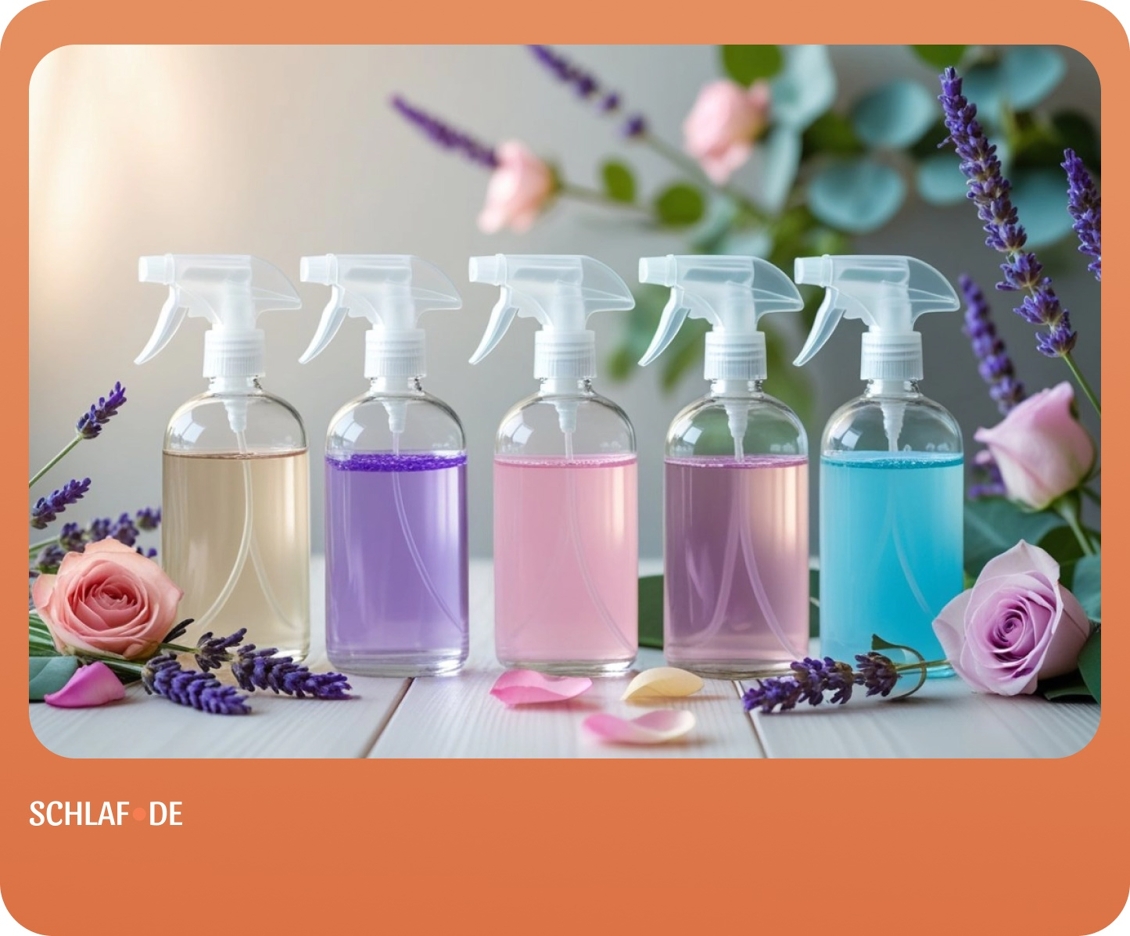 Mit Kissenspray entspannt einschlafen Cover Image