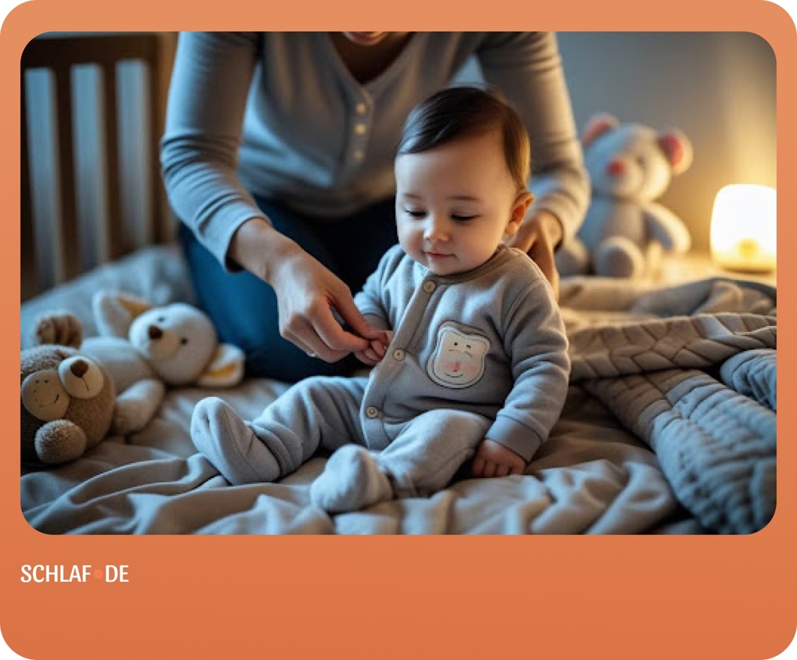 Wie man Babys zum Schlafen anzieht Cover Image