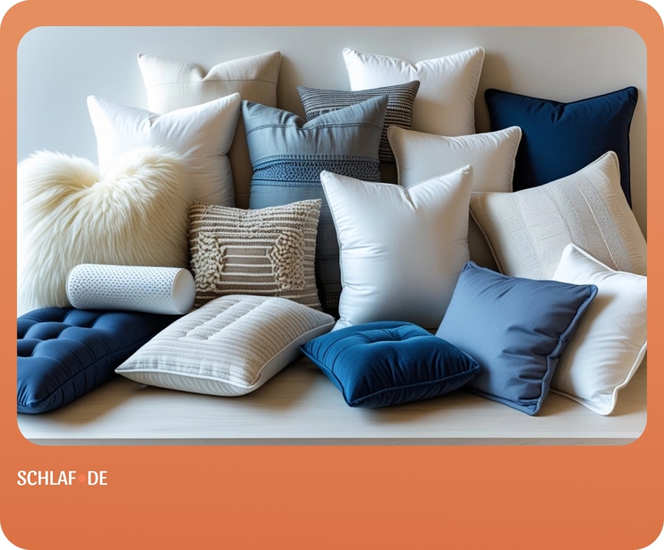 Kissenmaterialien Im Vergleich