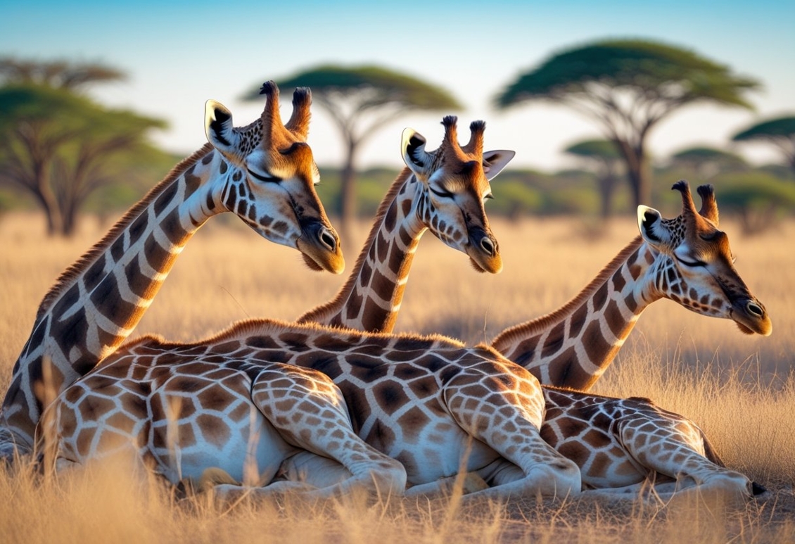 Wie schlafen Giraffen und wie lange Cover Image