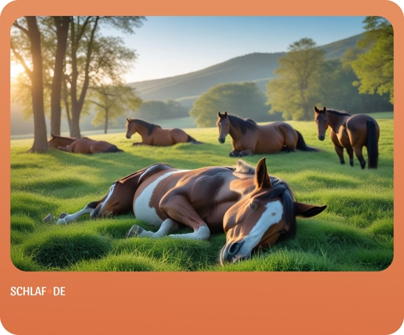 Wie Schlafen Pferde?
