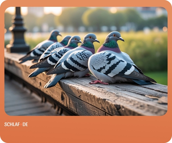 Wo und wie schlafen Tauben nachts und im Winter Cover Image