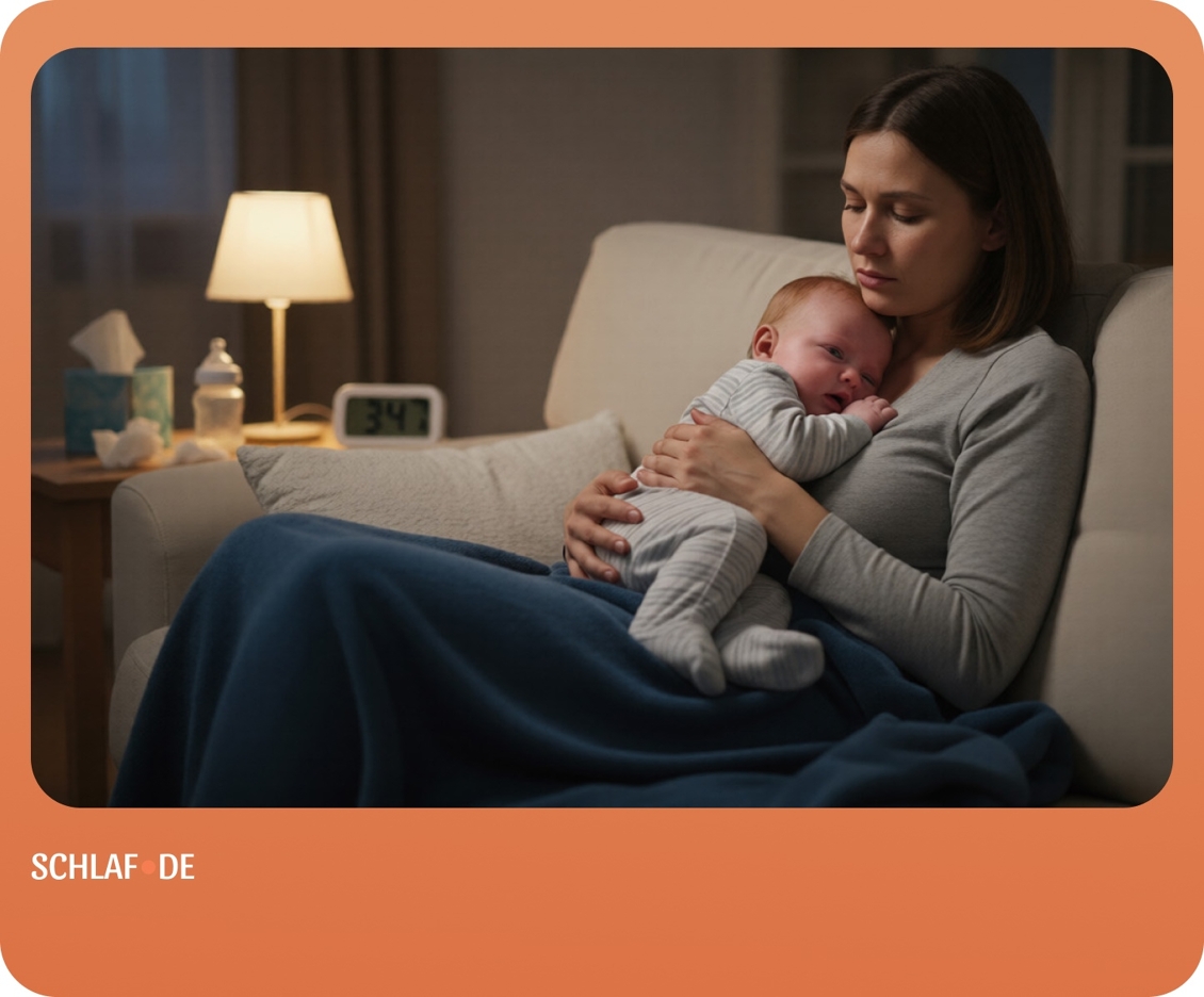 Mein Baby ist krank und schläft nicht Cover Image