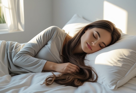 Wie Mit Langen Haaren Schlafen?