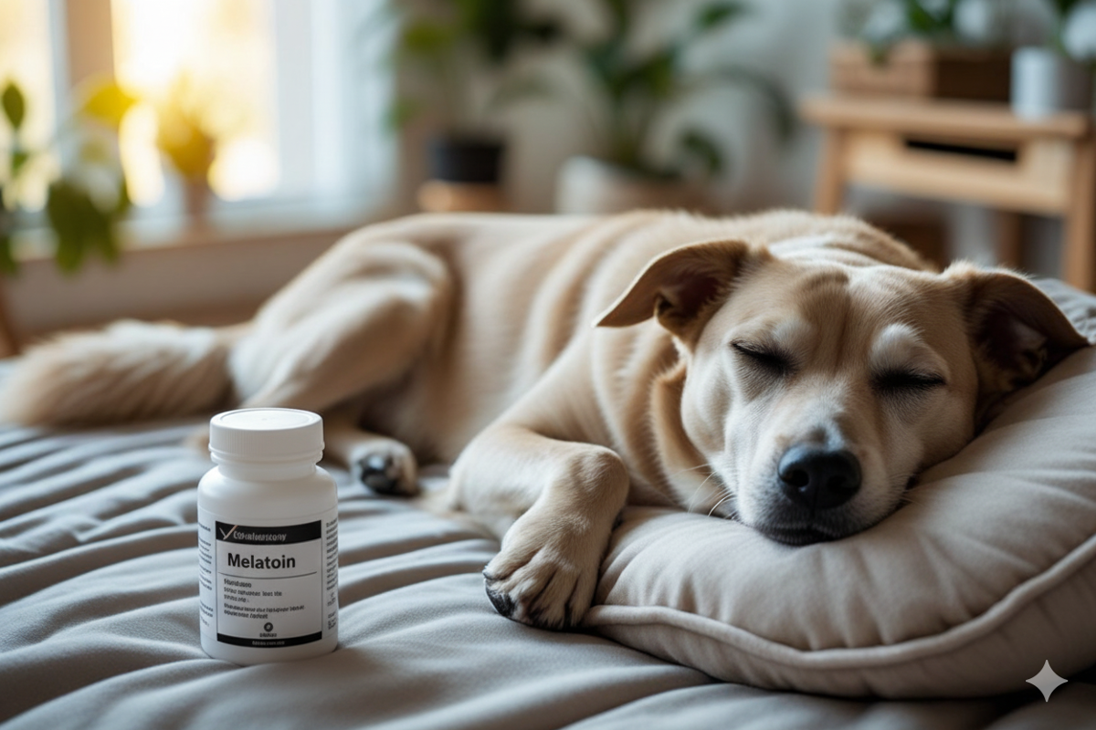 Dürfen Hunde Melatonin Schlaftabletten Bekommen?