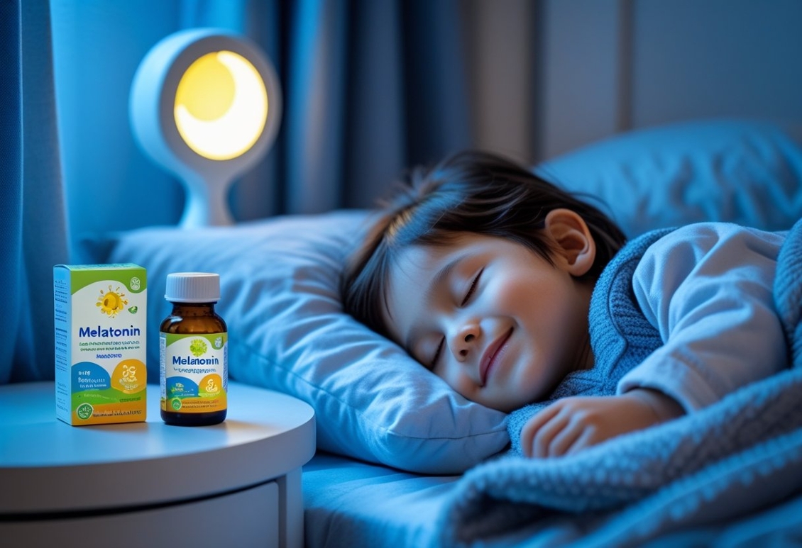Kann man Kindern Melatonin geben bei Schlafstörungen Cover Image