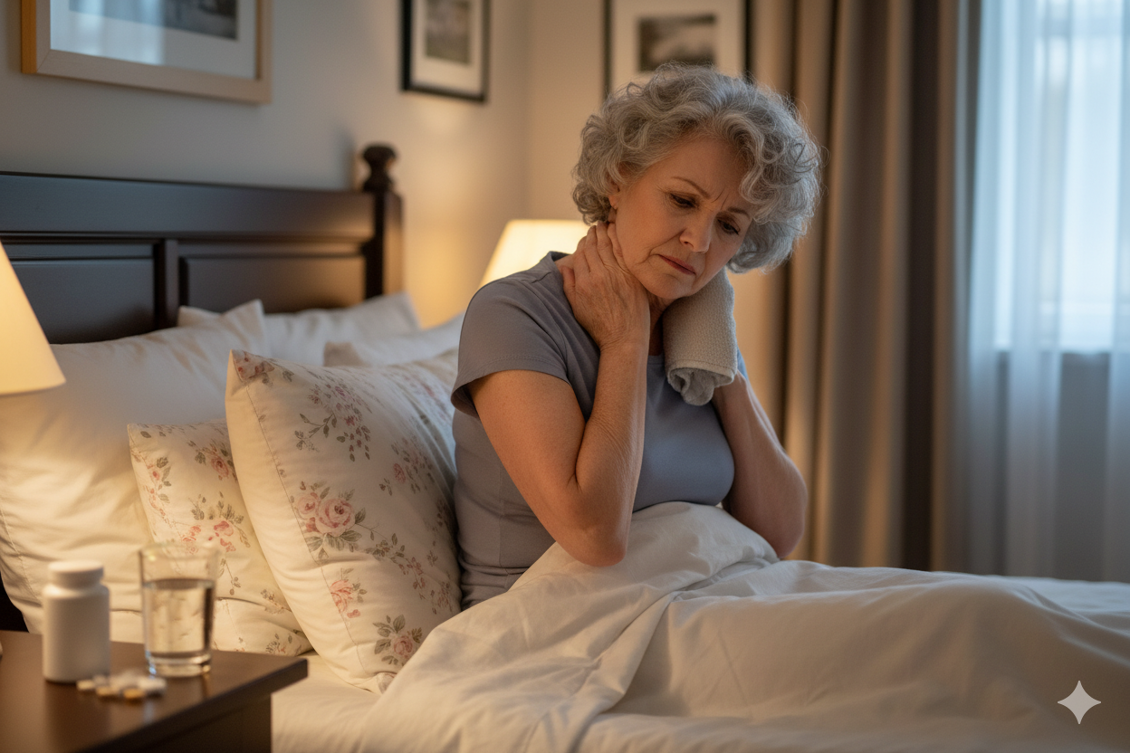 Wie man bei Nackenschmerzen am besten schläft cover image