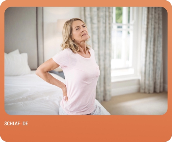 Schlafen mit Rückenschmerzen Wir verraten die besten Schlafpositionen Cover Image