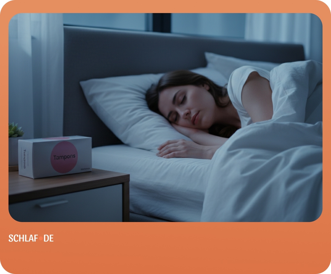 Ist es sicher mit einem Tampon zu schlafen über Nacht Cover Image