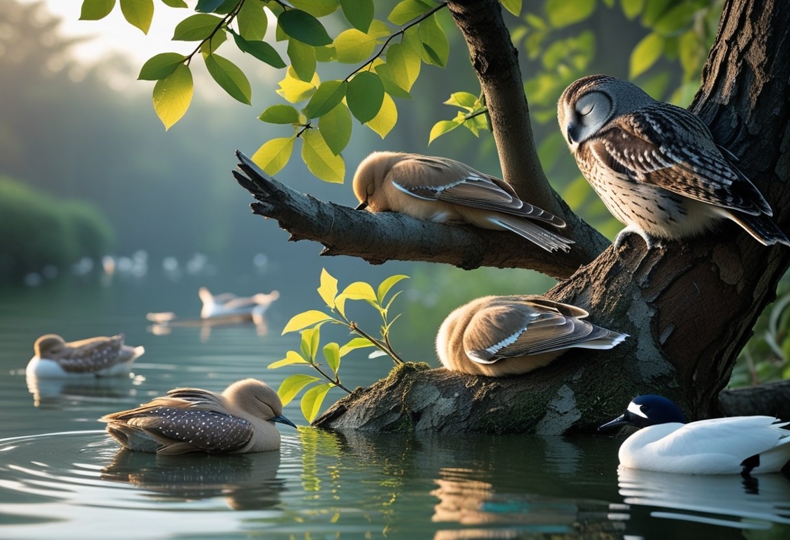 Wo schlafen Vögel nachts Erfahre ob sie nachtaktiv sind Cover Image